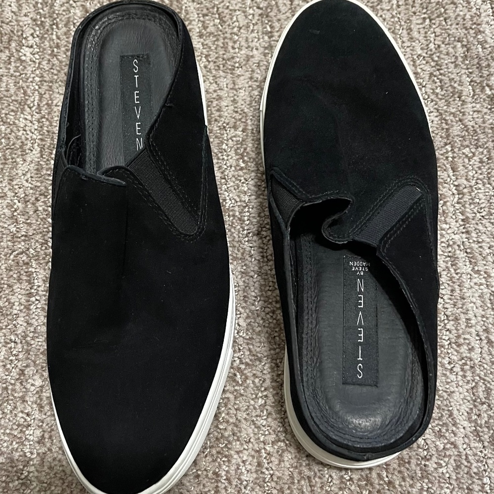 Steven by Steve Madden Women’s Black Suede Moccasins – Size 8‎ - Picture 8 of 8